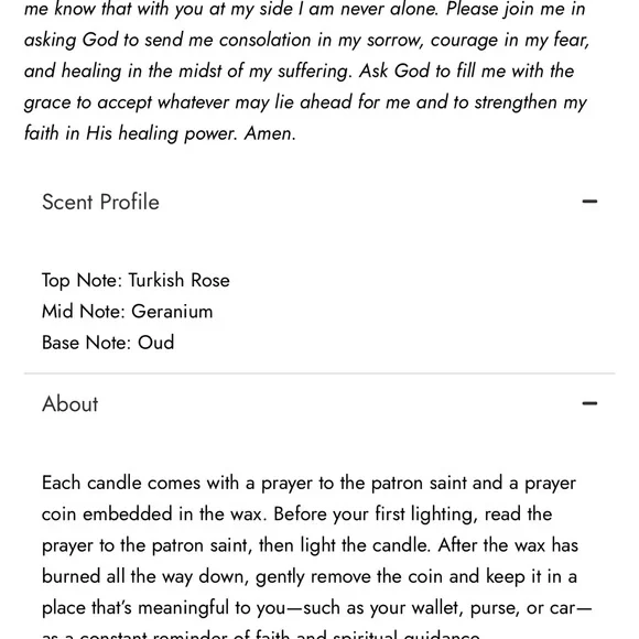 NWT. Saint Candle - Picture 9 of 9